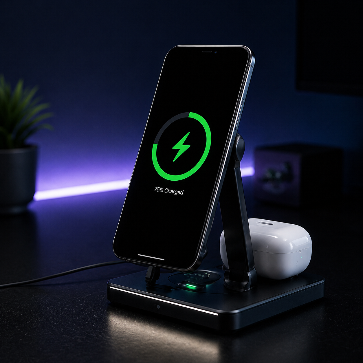 MagDock Wireless Ultra Fast Charging Stand