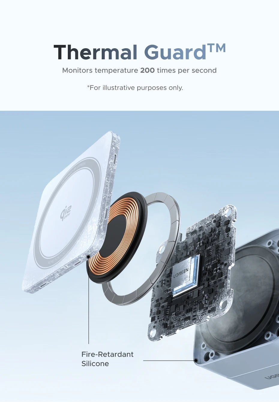 MagDock Wireless Ultra Fast Charging Stand