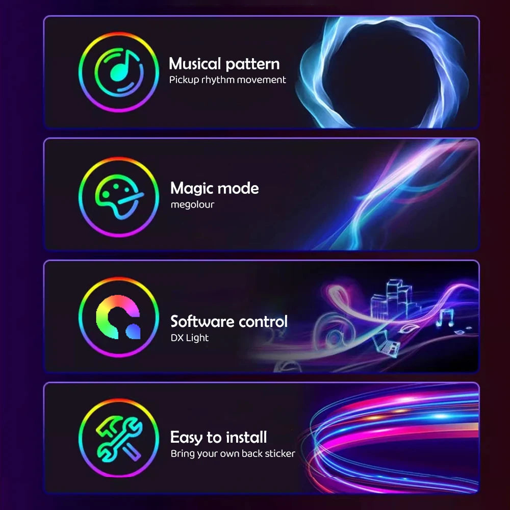 RGB Atmosphere Light Bars
