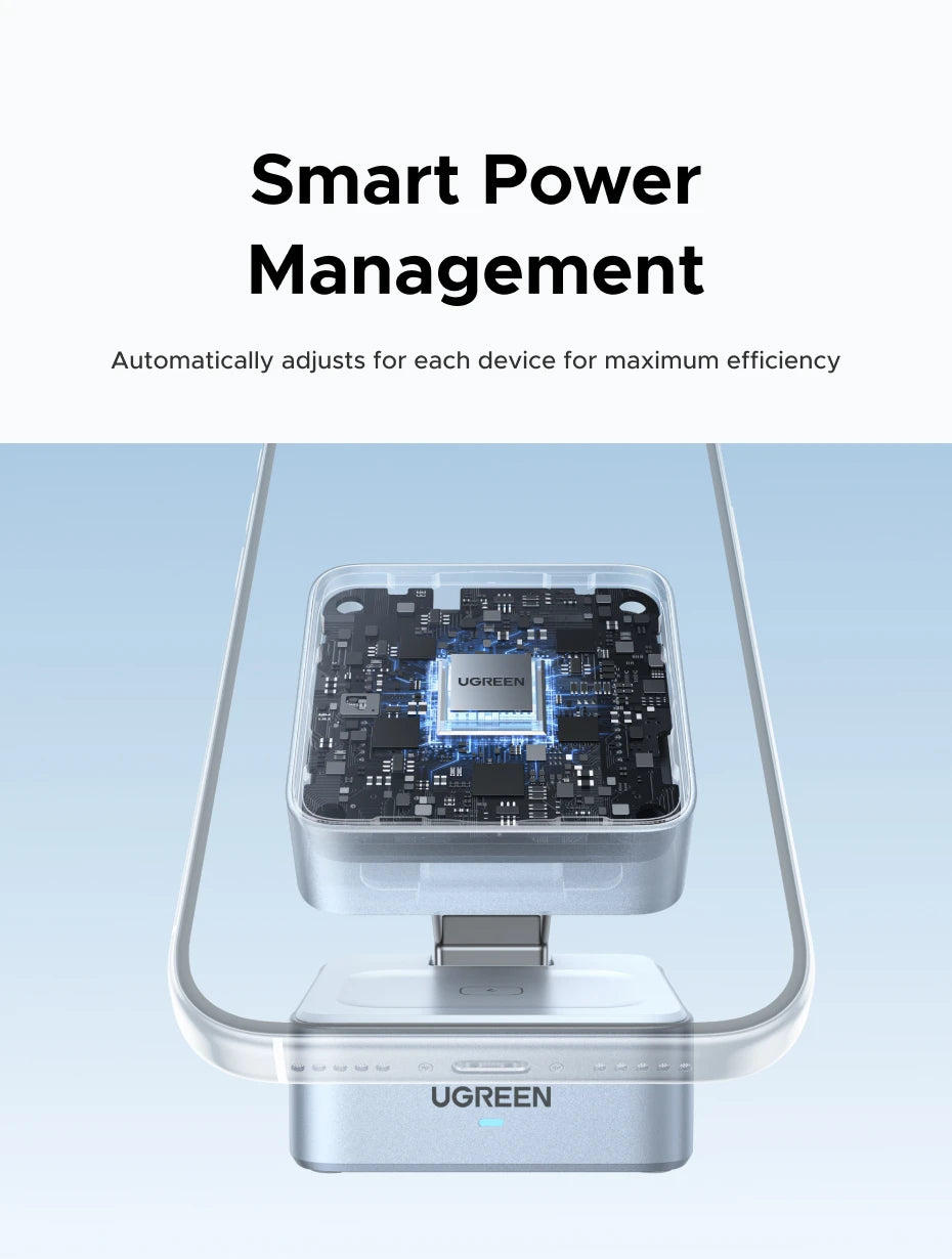 MagDock Wireless Ultra Fast Charging Stand