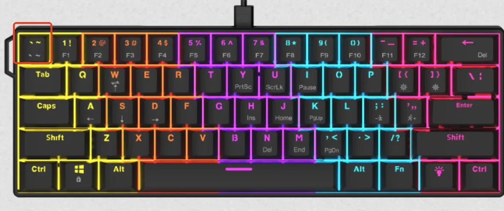 NK61 RGB Mechanical Keyboard