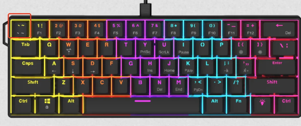 NK61 RGB Mechanical Keyboard