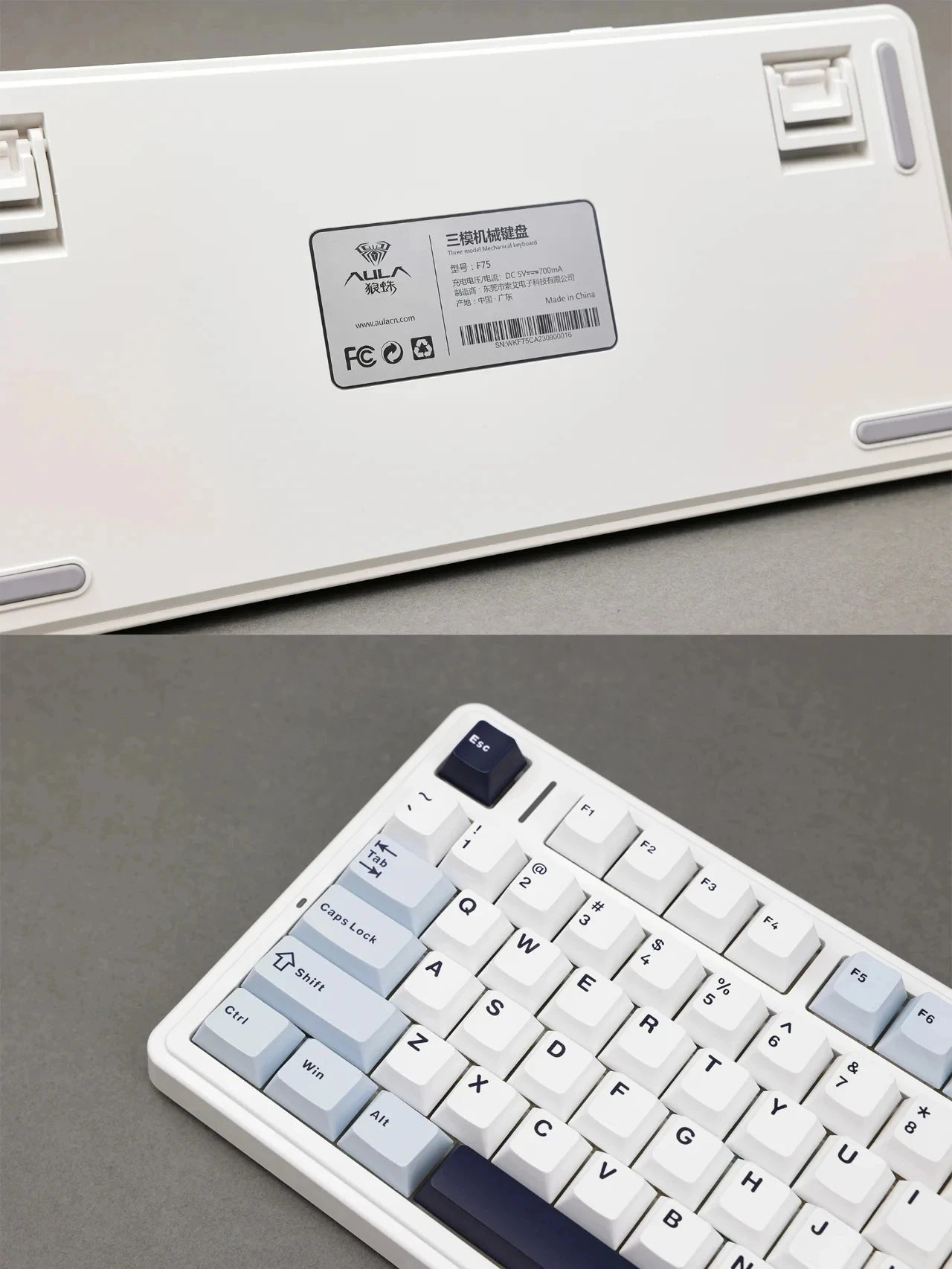 AULA F75 Wireless Mechanical Keyboard