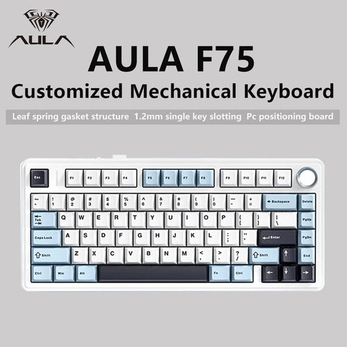 AULA F75 Wireless Mechanical Keyboard