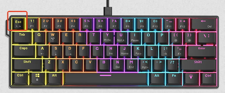 NK61 RGB Mechanical Keyboard