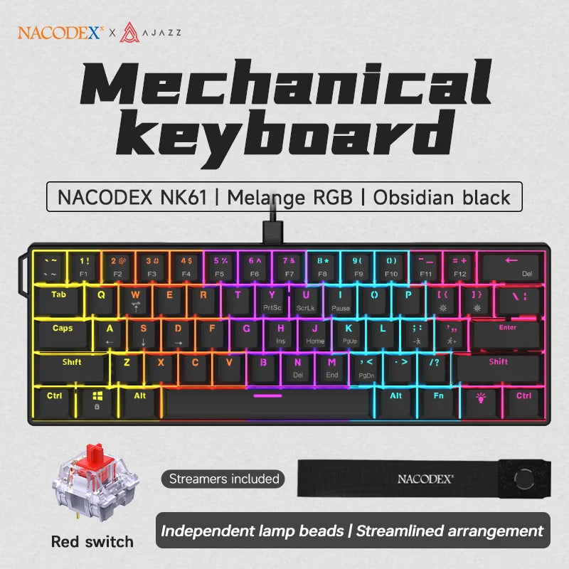 NK61 RGB Mechanical Keyboard