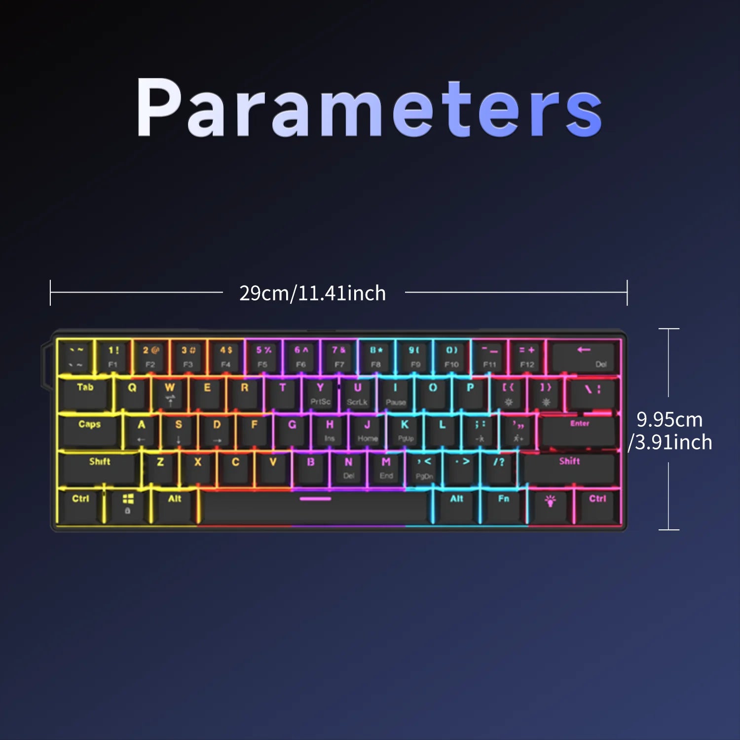 NK61 RGB Mechanical Keyboard